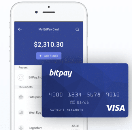 BitPay Crypto Card